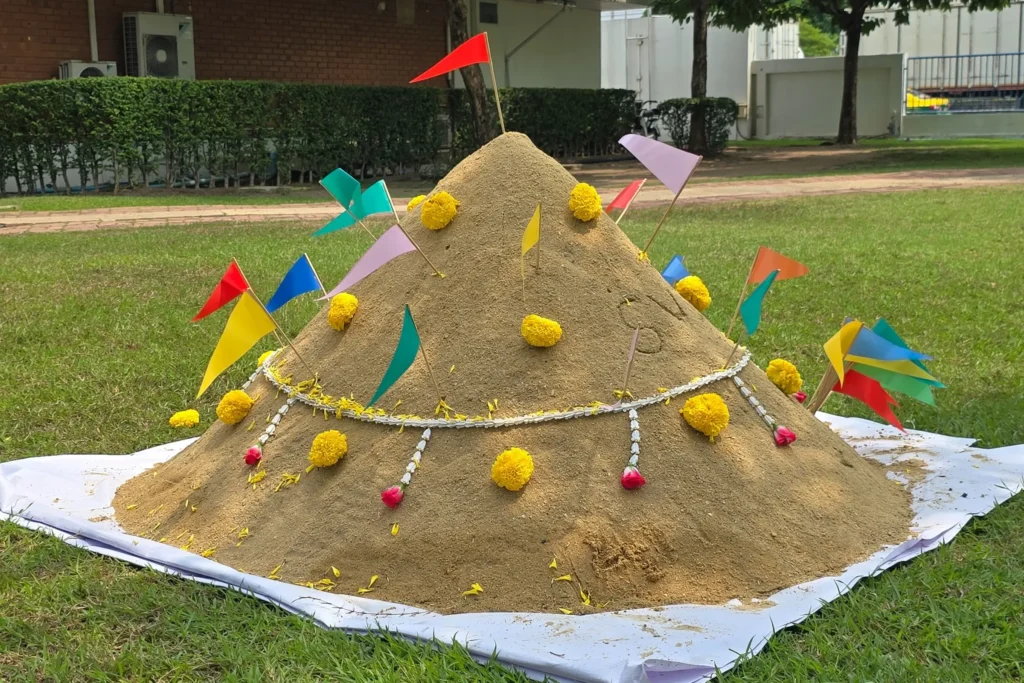 Sandchedi Traditional Songkran ceremony